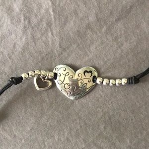 Brighton Love heart bracelet, toggle